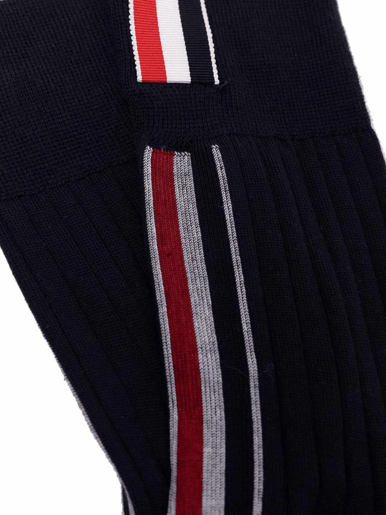 商品Thom Browne|THOM BROWNE RWB stripe mid-calf socks,价格¥1253,第2张图片详细描述