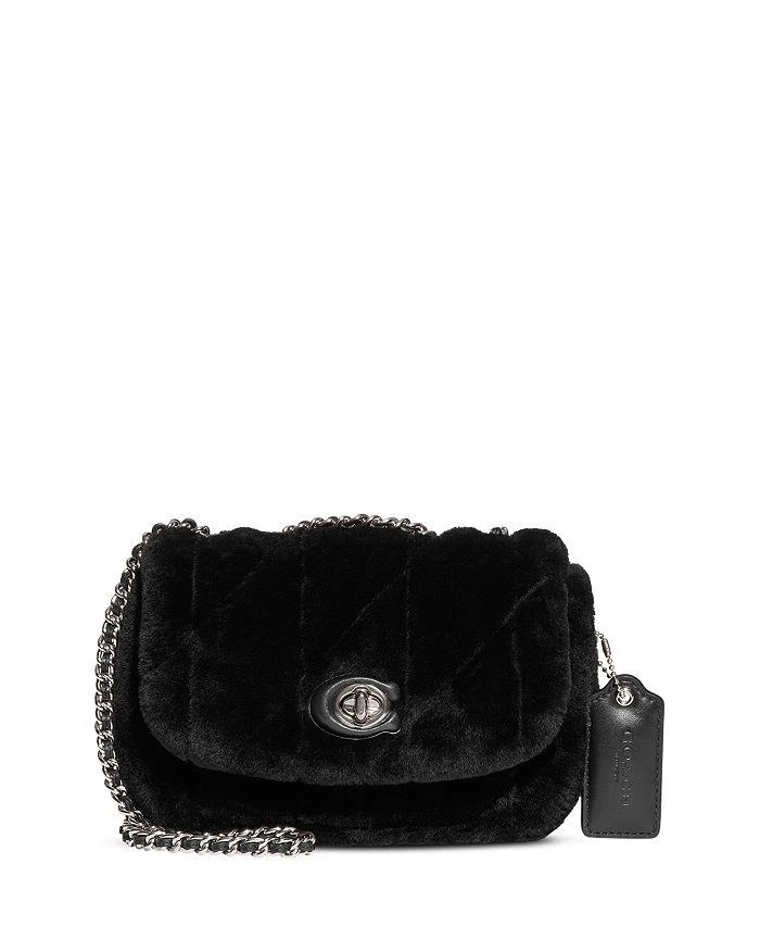 商品Coach|Pillow Madison Quilted Shearling Shoulder Bag,价格¥2611,第1张图片