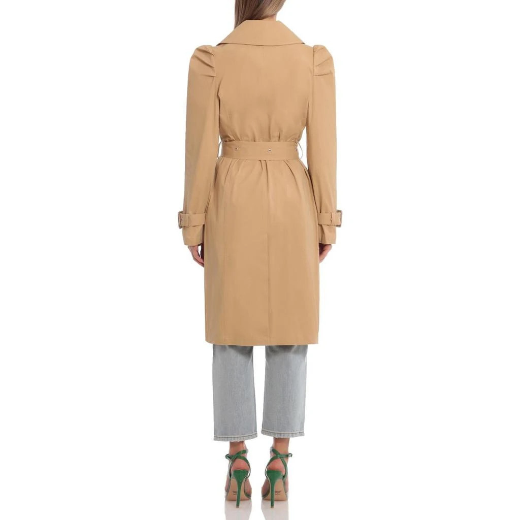 商品Avec Les Filles|Avec Les Filles Women's Cotton Puff Sleeve Double Breasted Trench Coat,价格¥533,第2张图片详细描述