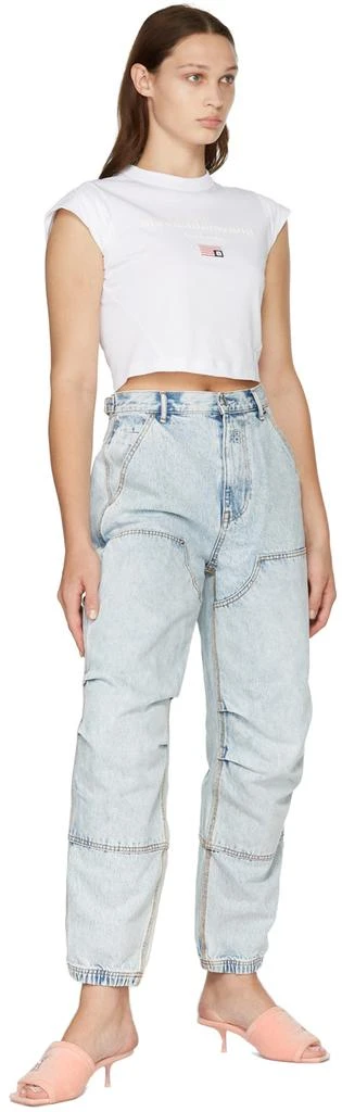 商品Alexander Wang|Double Front Carpenter Jeans,价格¥2585,第4张图片详细描述