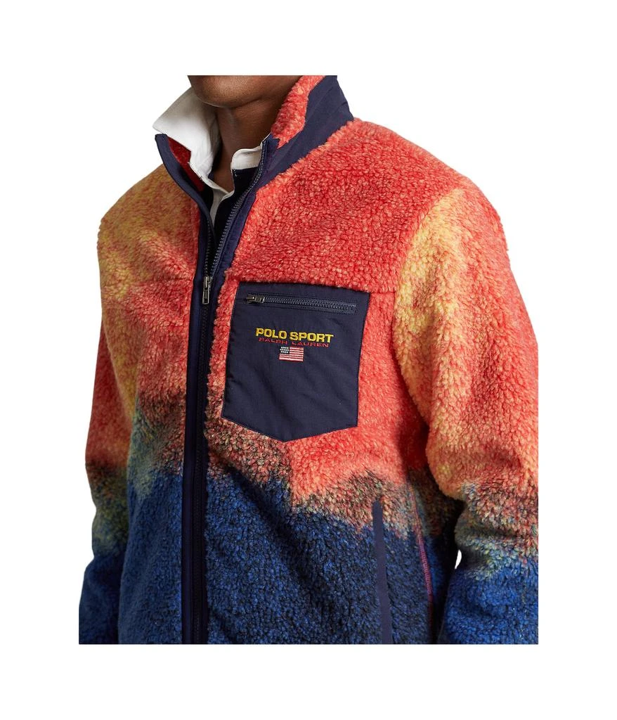 商品Ralph Lauren|Polo Sport Ombré Pile Fleece Jacket,价格¥1812,第3张图片详细描述