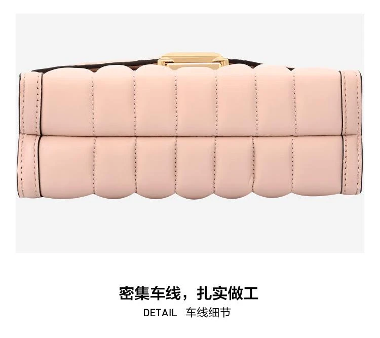 商品[国内直发] Michael Kors|迈克·科尔斯 MICHAEL KORS MK女包 WHITNEY系列皮革黑色小号单肩斜挎包 30T8GXILIL BLACK,价格¥1533,第9张图片详细描述