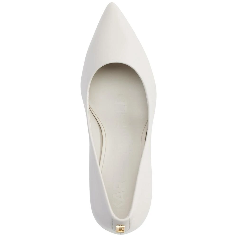 商品Karl Lagerfeld Paris|Women's Royale Pointed-Toe Patent Dress Pumps,价格¥817,第4张图片详细描述