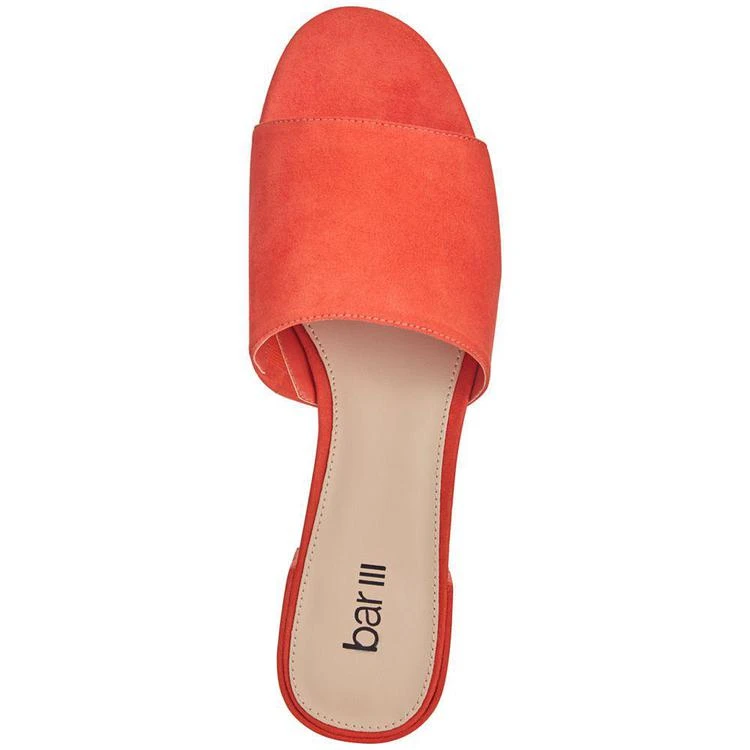 商品Bar III|Jane Block-Heel Slide Sandals, Created for Macy's,价格¥221,第4张图片详细描述