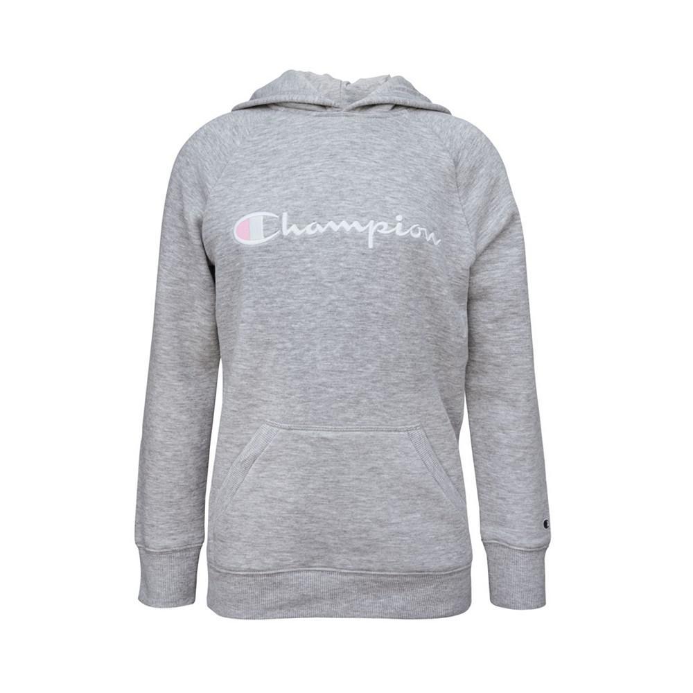 商品CHAMPION|Little Girls Raglan Hooded Sweatshirt,价格¥135,第1张图片