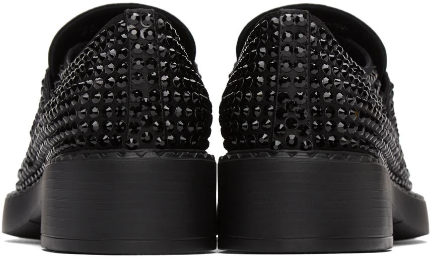 商品Prada|黑色水钻乐福鞋,价格¥18620,第4张图片详细描述