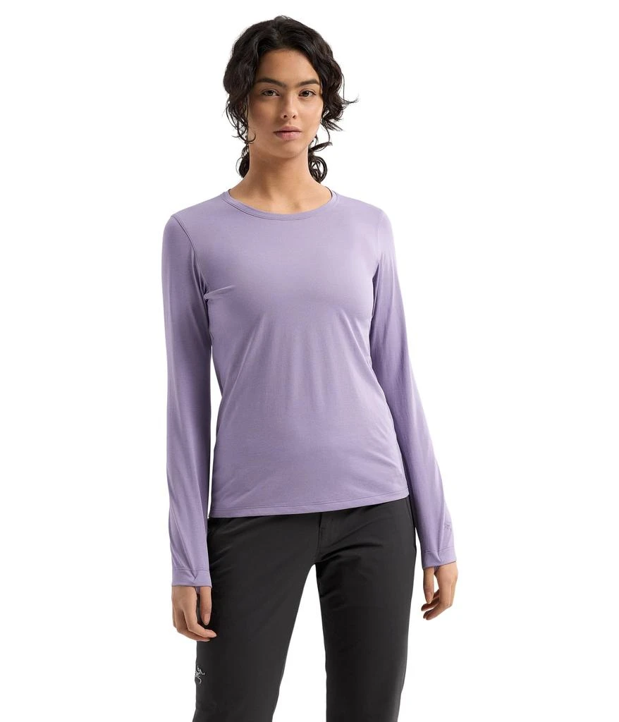 商品Arc'teryx|Arc'teryx Taema Crew Neck Shirt LS Women's | Light Comfortable Performance Top,价格¥682,第1张图片