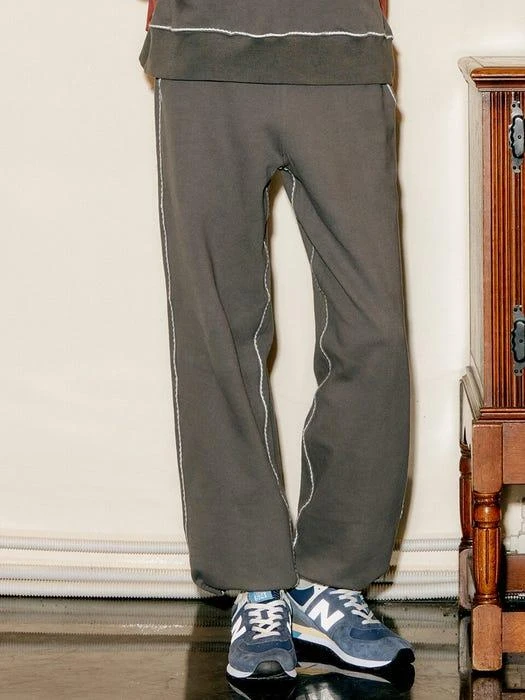 商品GENERAL IDEA STANDARD|Out Stitch Sweatpants / Grey,价格¥476,第1张图片
