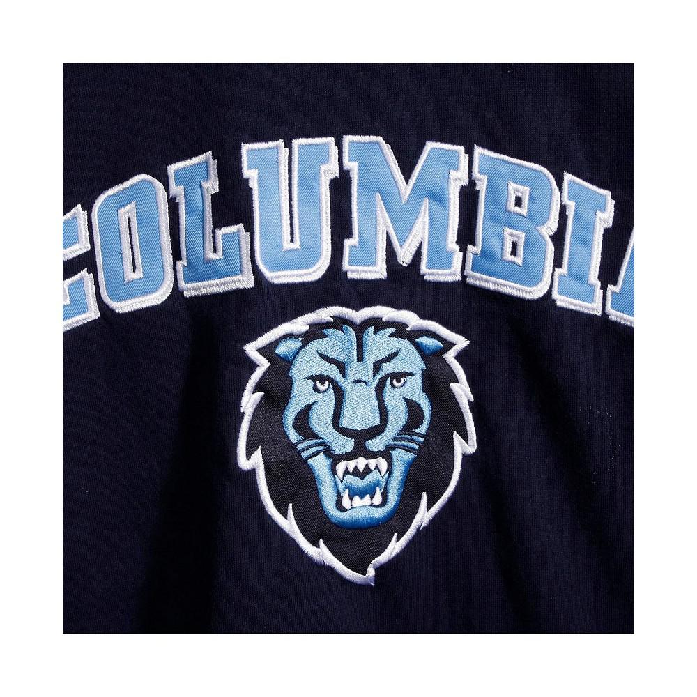 Men's Navy Columbia University Arch & Logo Sweatshirt商品第5张图片规格展示