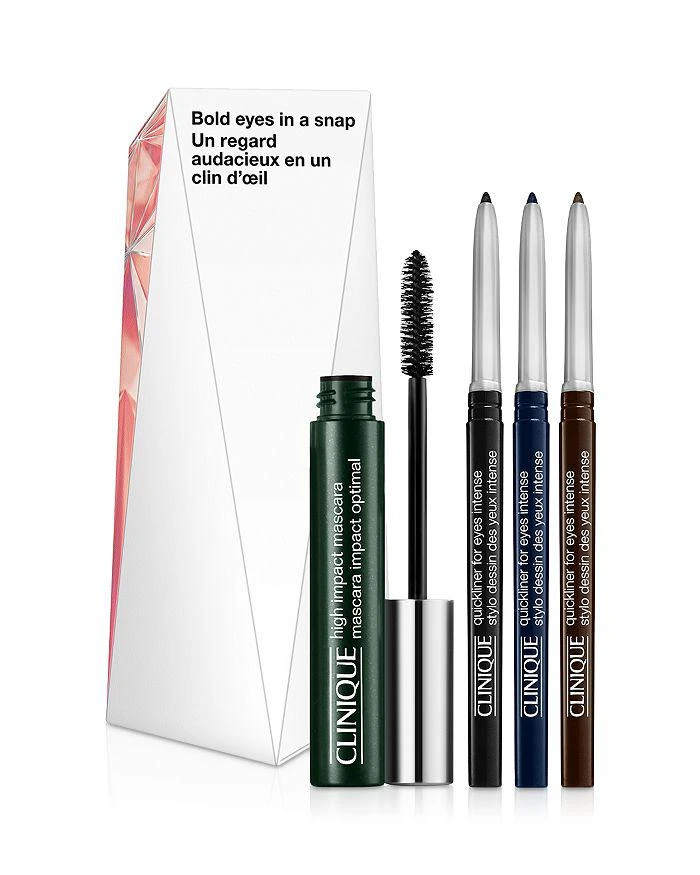商品Clinique|Bold Eyes In A Snap Eyeliner & Mascara Set ($61 value),价格¥210,第1张图片