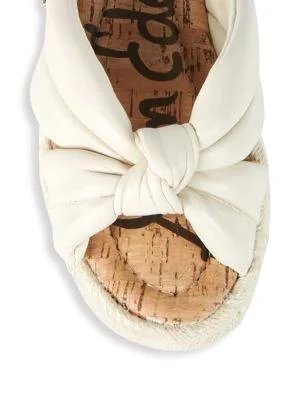 商品Sam Edelman|Abbene Leather Espadrille Sandals,价格¥158,第5张图片详细描述
