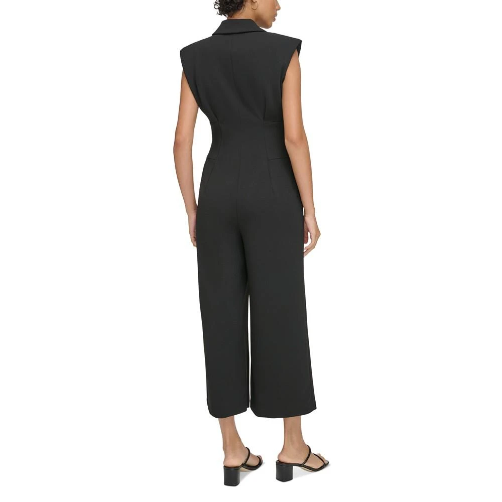 商品Calvin Klein|Women's Button-Front Jumpsuit,价格¥879,第2张图片详细描述