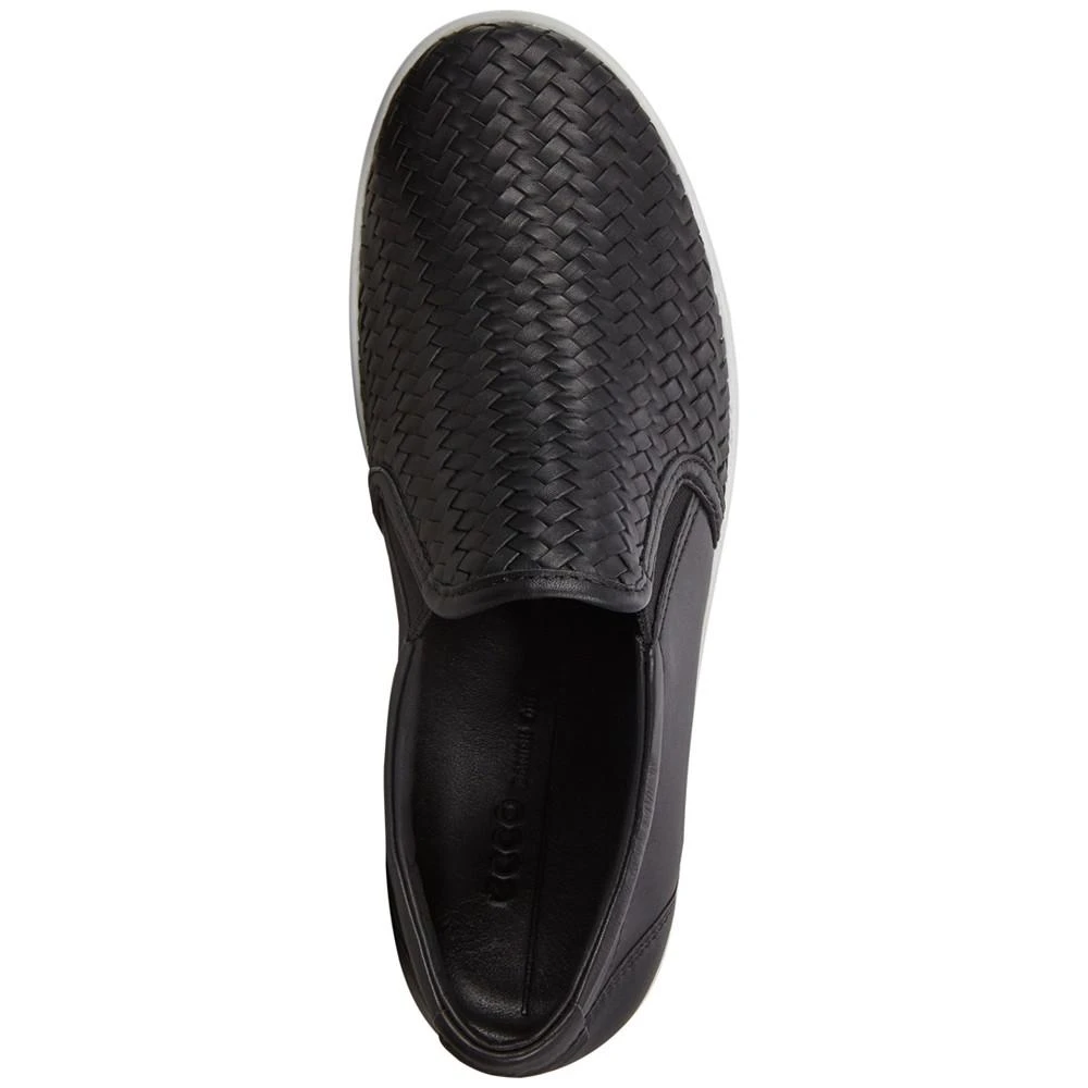 商品ECCO|Women's Soft 7 Woven Slip-On Sneakers,价格¥1275,第4张图片详细描述