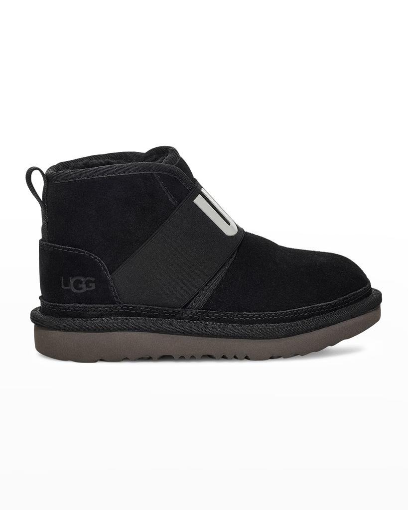 商品UGG|Boy's Neumel Logo-Strap Suede Boots, Kids,价格¥848,第1张图片