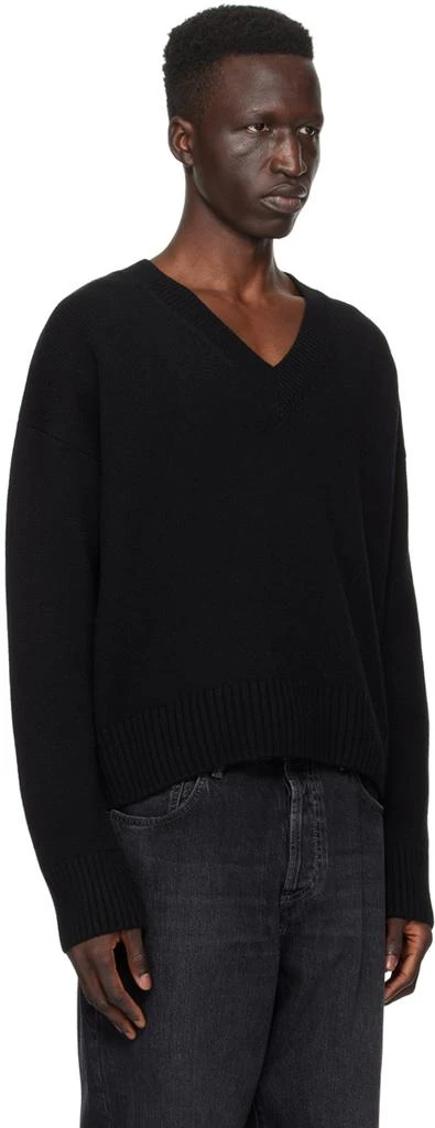 商品AMI|Black Cropped Sweater,价格¥4720,第2张��图片详细描述