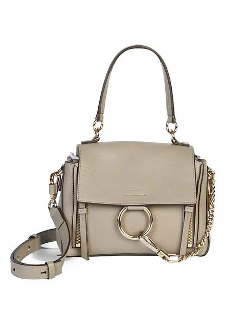 商品Chloé|Mini Faye Leather Satchel,价格¥10820,第1张图片