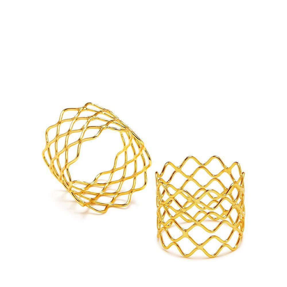 Netted Brass Napkin Ring - Exclusive 商品