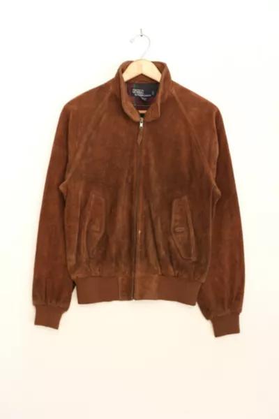 Vintage Polo Ralph Lauren Suede Harrington Jacket商品第1张图片规格展示