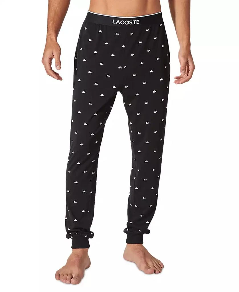 商品Lacoste|Men's Printed Pajama Joggers,价格¥248,第1张图片