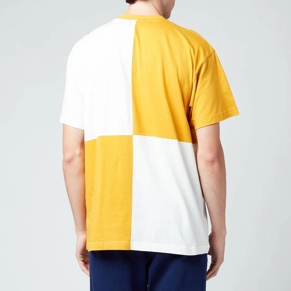 商品The Hut|Bel-Air Athletics Men's Macro Check T-Shirt - Lion, Notebook White,价格¥58,第2张图片详细描述