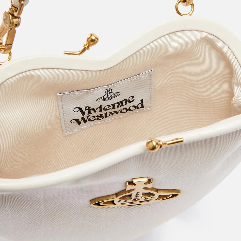 商品Vivienne Westwood|Vivienne Westwood Belle Heart Croc-Embossed Leather Frame Purse,价格¥2513,第3张图片详细描述
