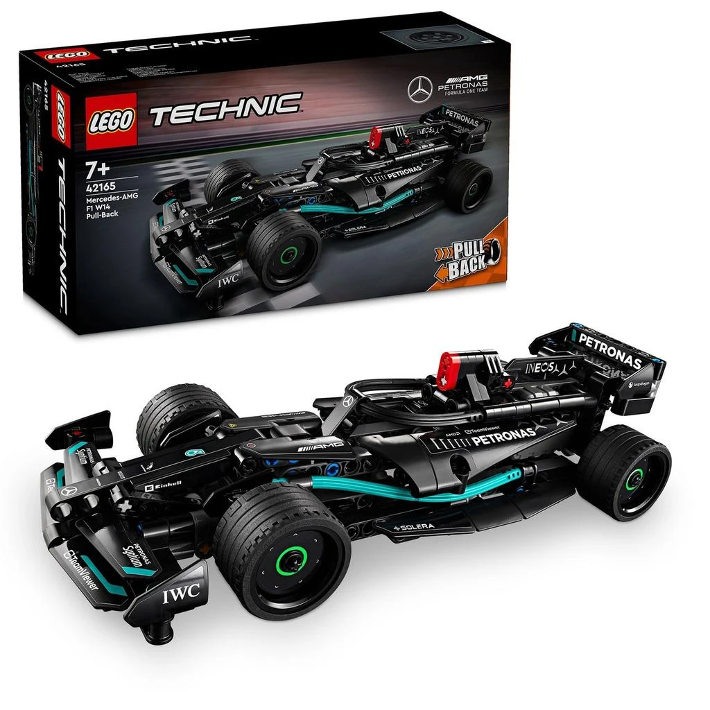 商品LEGO|LEGO Technic Mercedes-AMG F1 W14 E Performance Pull-Back 42165,价格¥226,第1张图片
