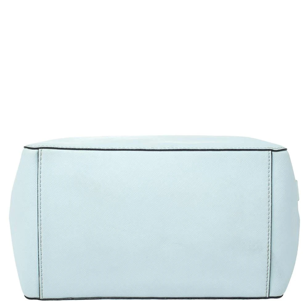 Tory Burch Sky Blue Leather Mini Robinson Tote 商品
