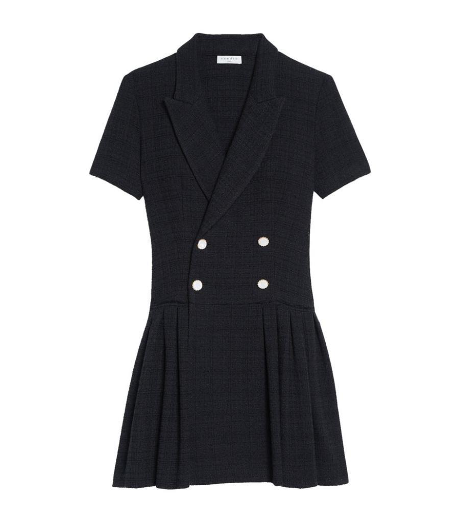 商品Sandro|Tweed Mini Dress,价格¥2733,第4张图片详细描述