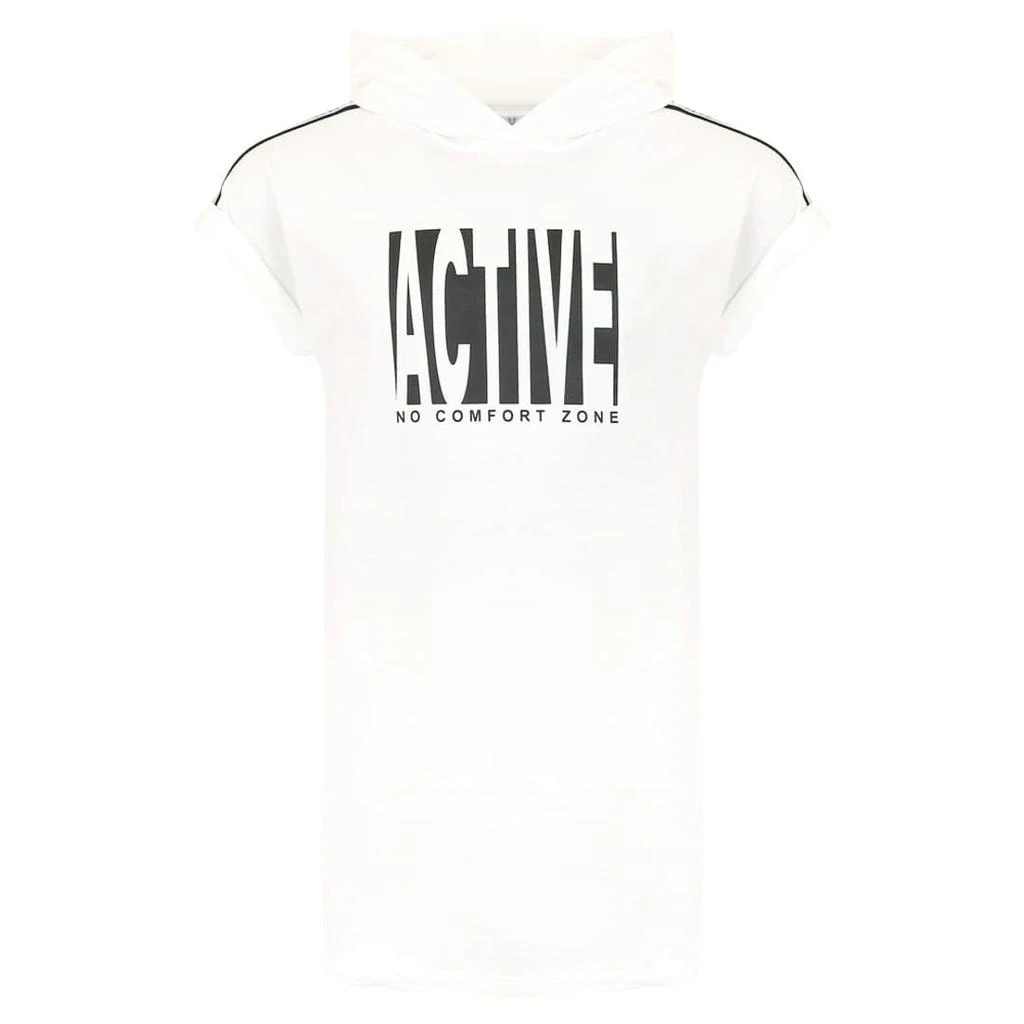 商品Mayoral|White Active Logo Hooded Dress,价格¥89,第1张图片