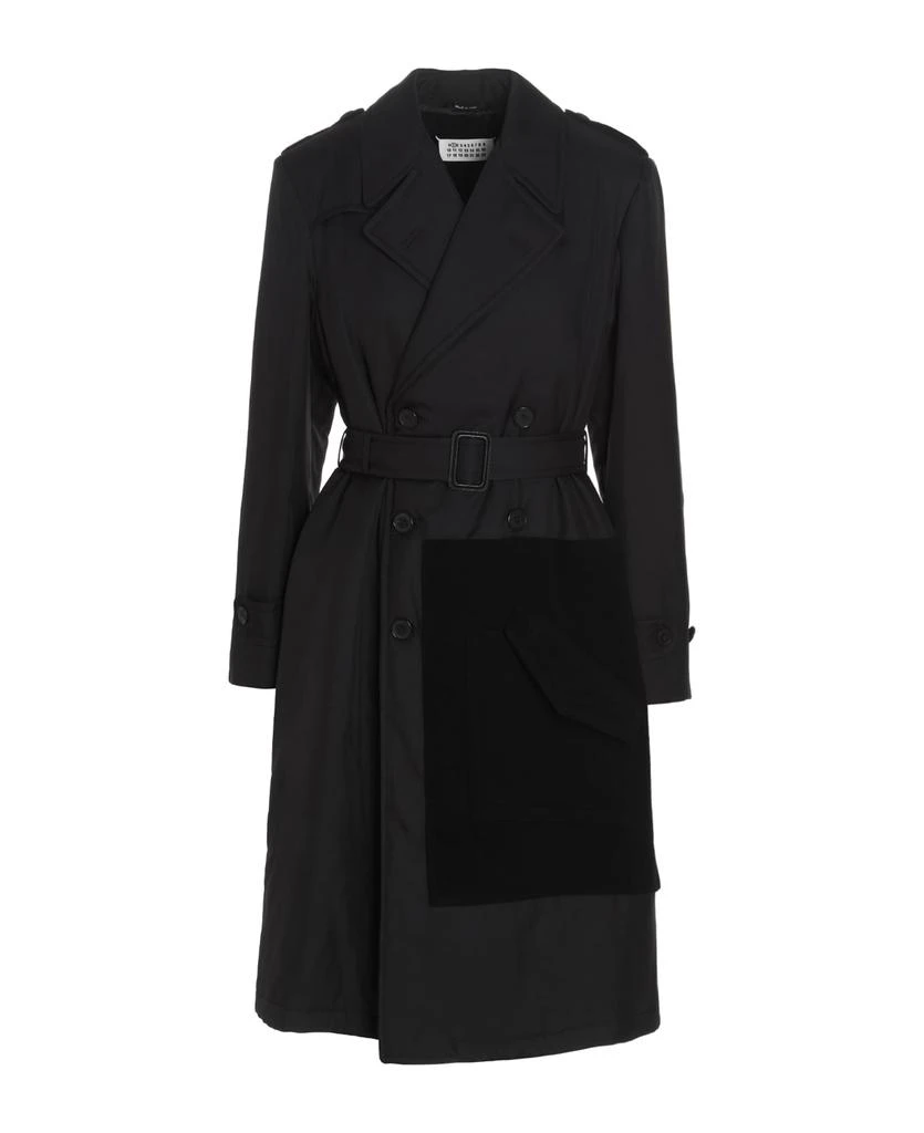 商品MAISON MARGIELA|Double-breasted Nylon Trench Coat,价格¥7973,第1张图片