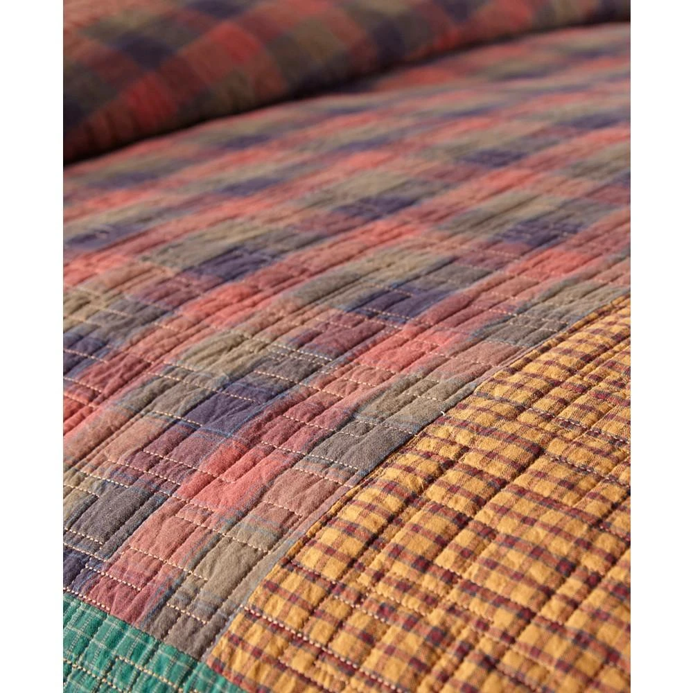 商品American Heritage Textiles|Campfire Square Cotton Quilt Collection, Queen,价格¥5209,第2张图片详细描述