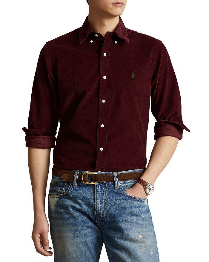 商品Ralph Lauren|Classic Fit Corduroy Shirt,价格¥618,第1张图片