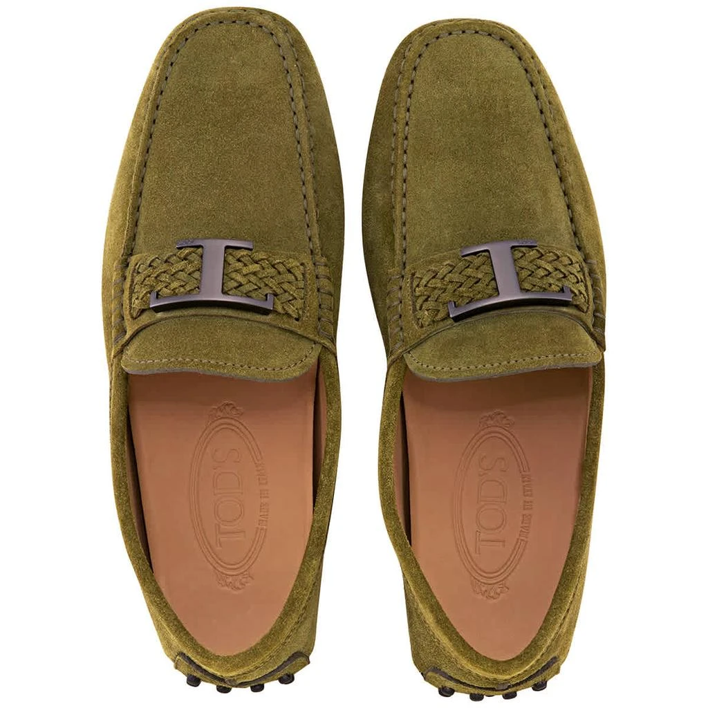 商品Tod's|Tods Green Timeless Gommino Driving Shoes, Brand Size 6 (US Size 7),价格¥1416,第3张图片详细描述