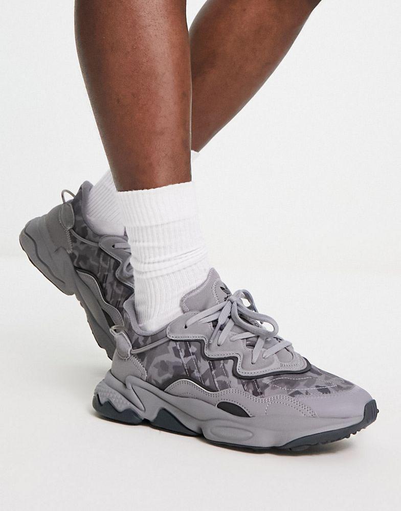 商品Adidas|adidas Originals Ozweego trainers in grey,价格¥469,第4张图片详细描述