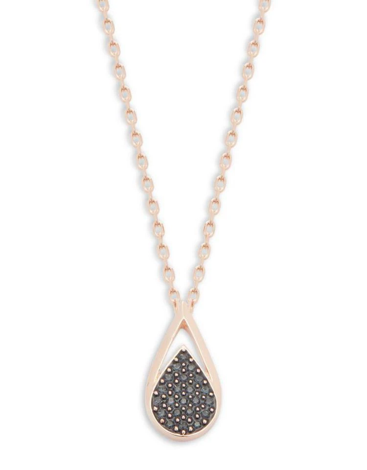 商品Swarovski|Crystal Pear Pendant Necklace,价格¥366,第2张图片详细描述