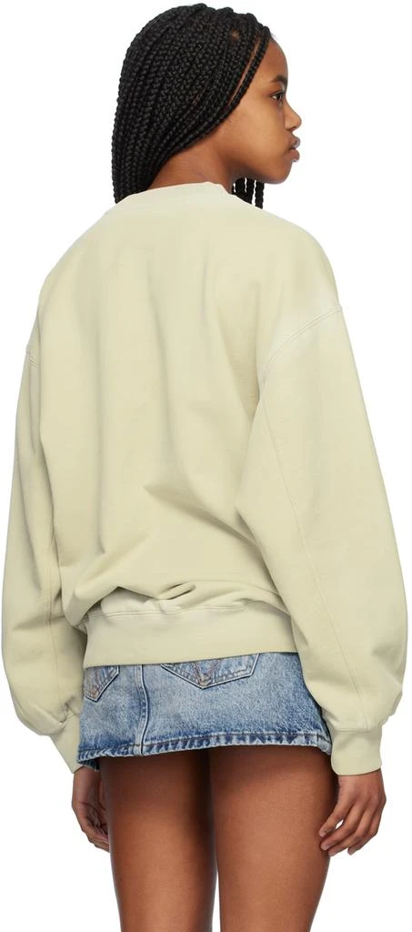 商品We11done|Beige Heart Choker Sweatshirt,价格¥843,第3张图片详细描述