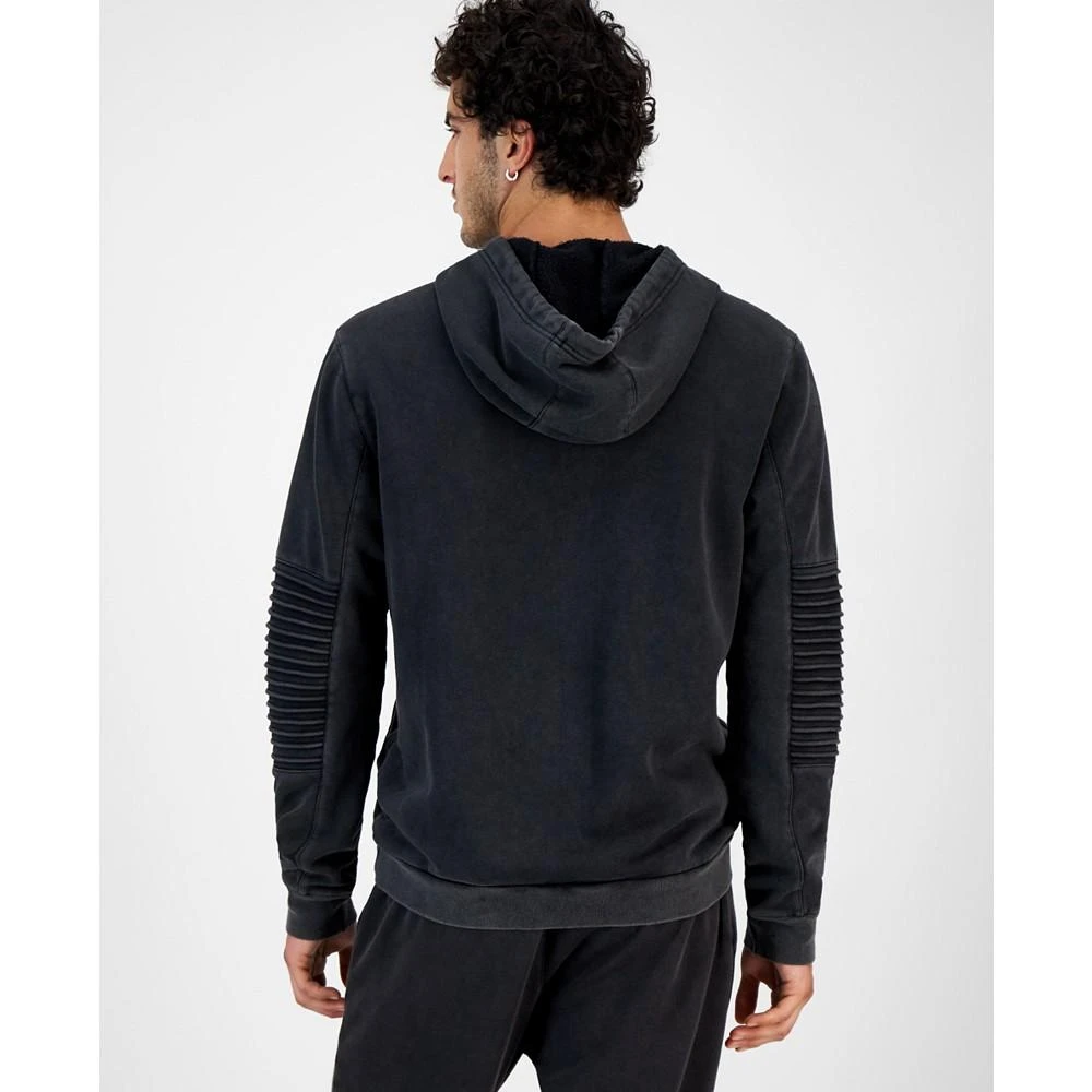 商品INC International|Men's Regular-Fit Moto Hoodie, Created for Macy's,价格¥283,第2张图片详细描述