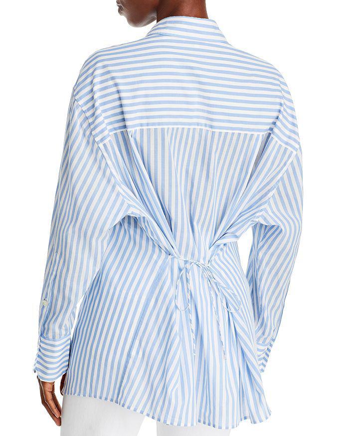 商品Vince|Striped Oversized Shirt,价格¥1519,第4张图片详细描述