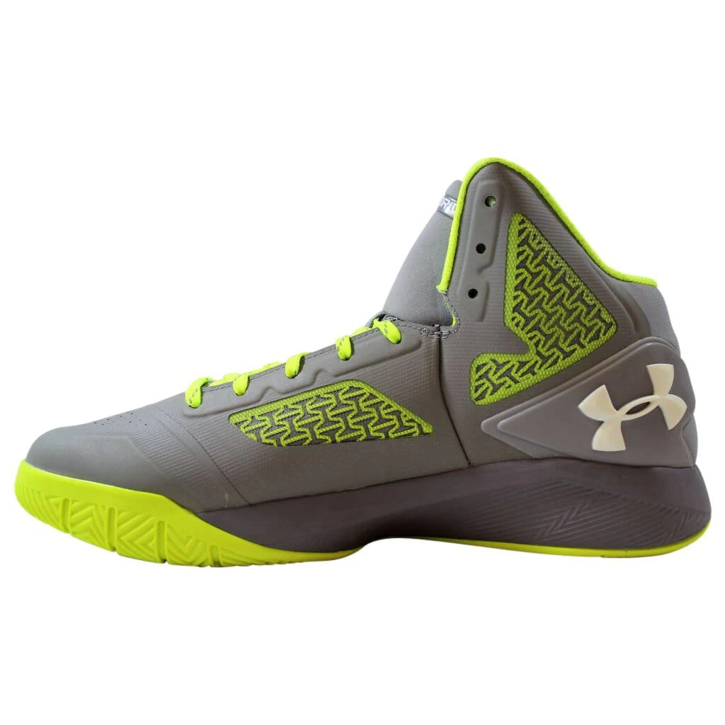 商品Under Armour|Under Armour Clutchfit Drive 2 Grey/Green  1258143-036 Men's,价格¥325,第2张图片详细描述