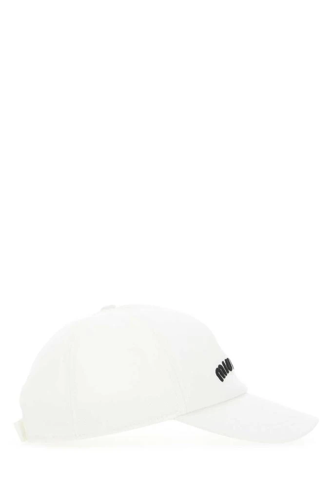 商品Miu Miu|Miu Miu Logo Embroidered Baseball Cap,价格¥3327,第3张图片详细描述