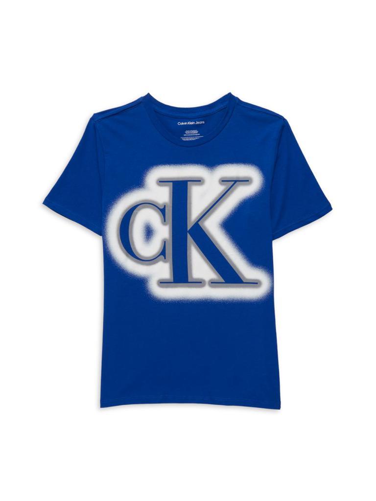 商品Calvin Klein|Boy's Logo T-Shirt,价格¥97,第1张图片