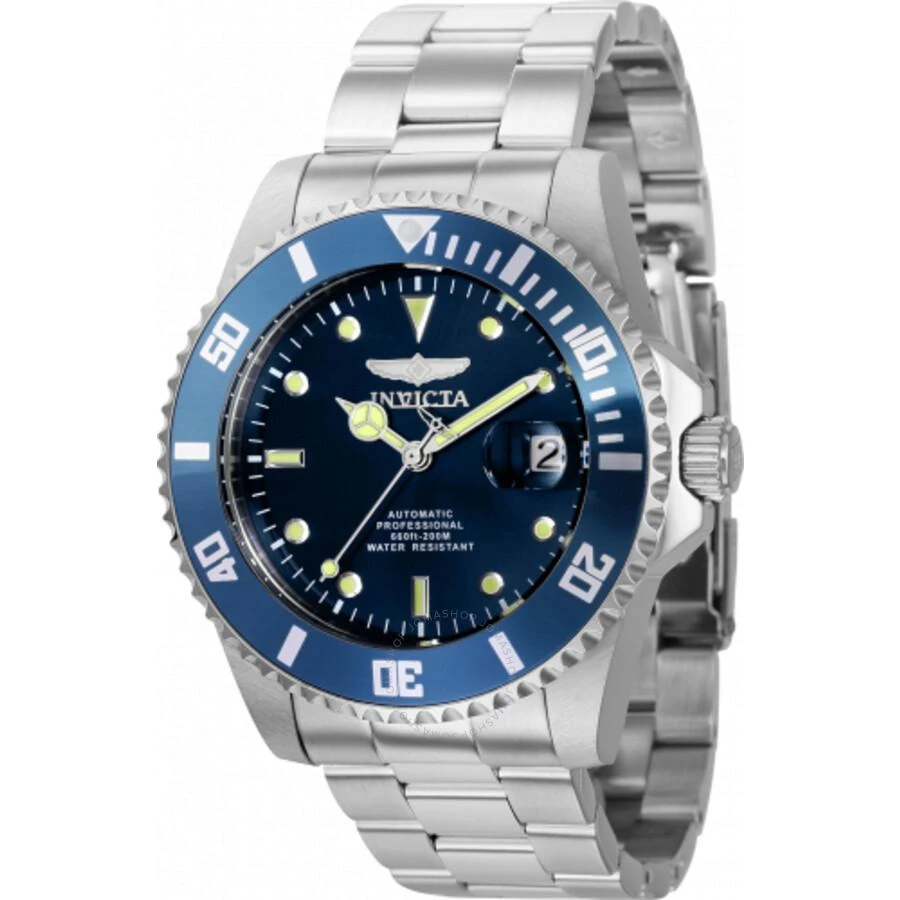 商品Invicta|Pro Diver Automatic Blue Dial Men's Watch 36972,价格¥606,第1张图片