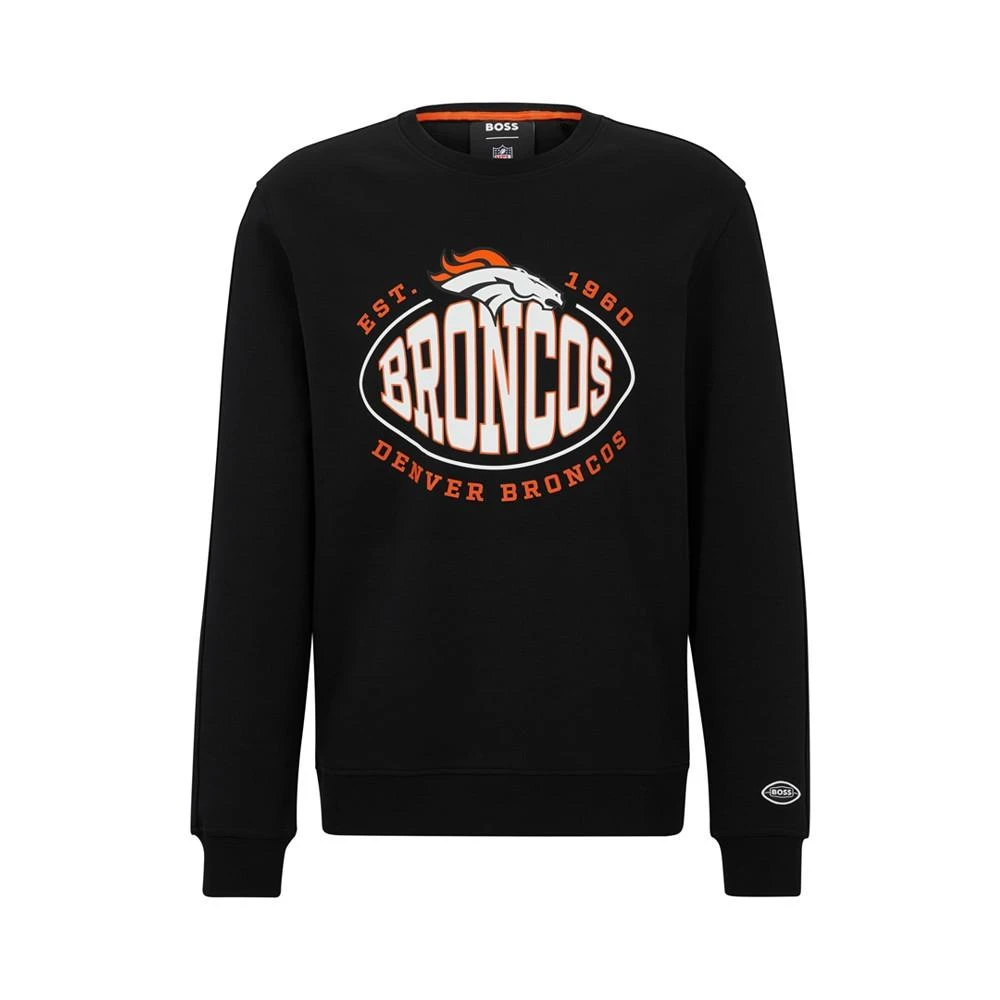 商品Hugo Boss|Men's BOSS x Denver Broncos NFL Sweatshirt,价格¥1037,第3张图片详细描述