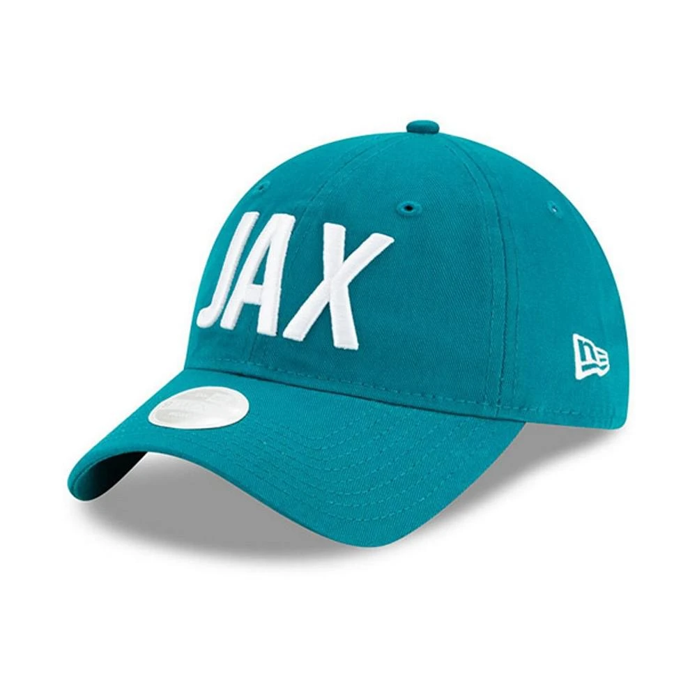 商品New Era|Women's Teal Jacksonville Jaguars Hometown 9TWENTY Adjustable Hat,价格¥209,第1张图片