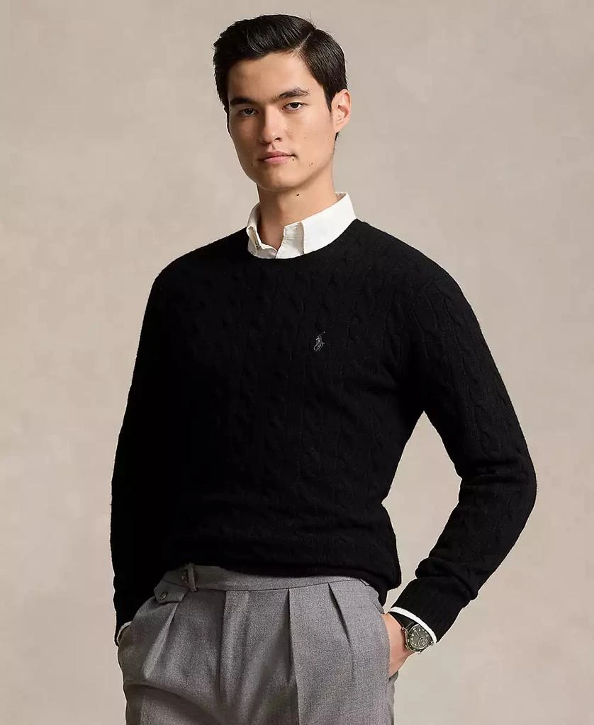 商品Ralph Lauren|拉夫劳伦男士经典花纹针织毛衣 多色可选,价格¥774,第1张图片