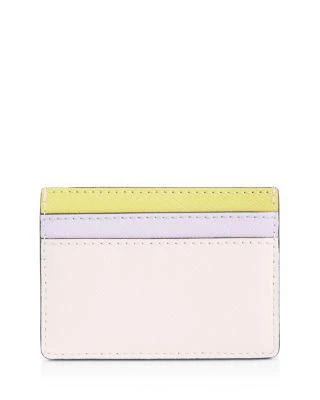 商品Marc Jacobs|Snapshot Color-Block Embossed 真皮卡包,价格¥556,第3张图片详细描述