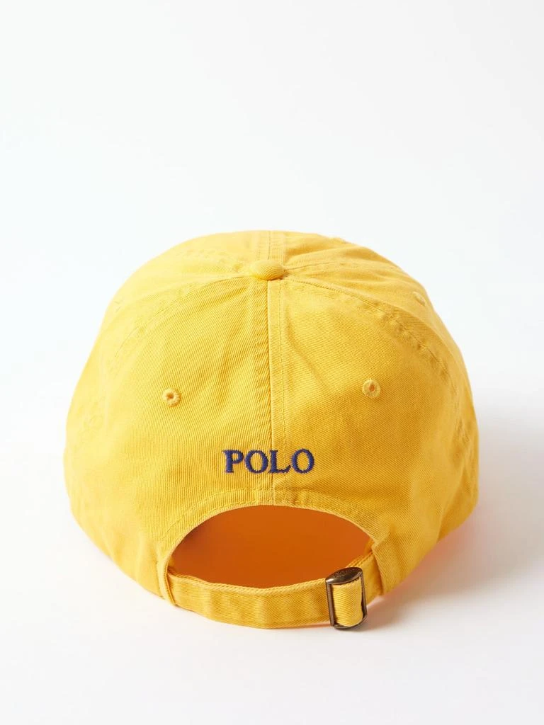 商品Ralph Lauren|Logo-embroidered cotton twill baseball cap,价格¥325,第3张图片详细描述