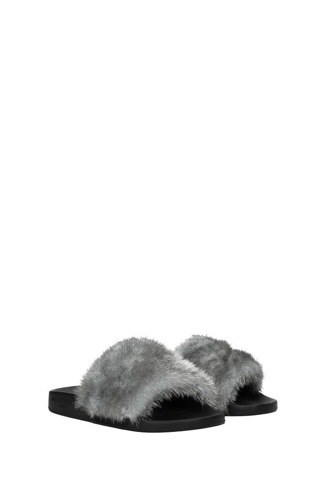 商品Givenchy|Slippers and clogs Mink Silver,价格¥1856,第2张图片详细描述