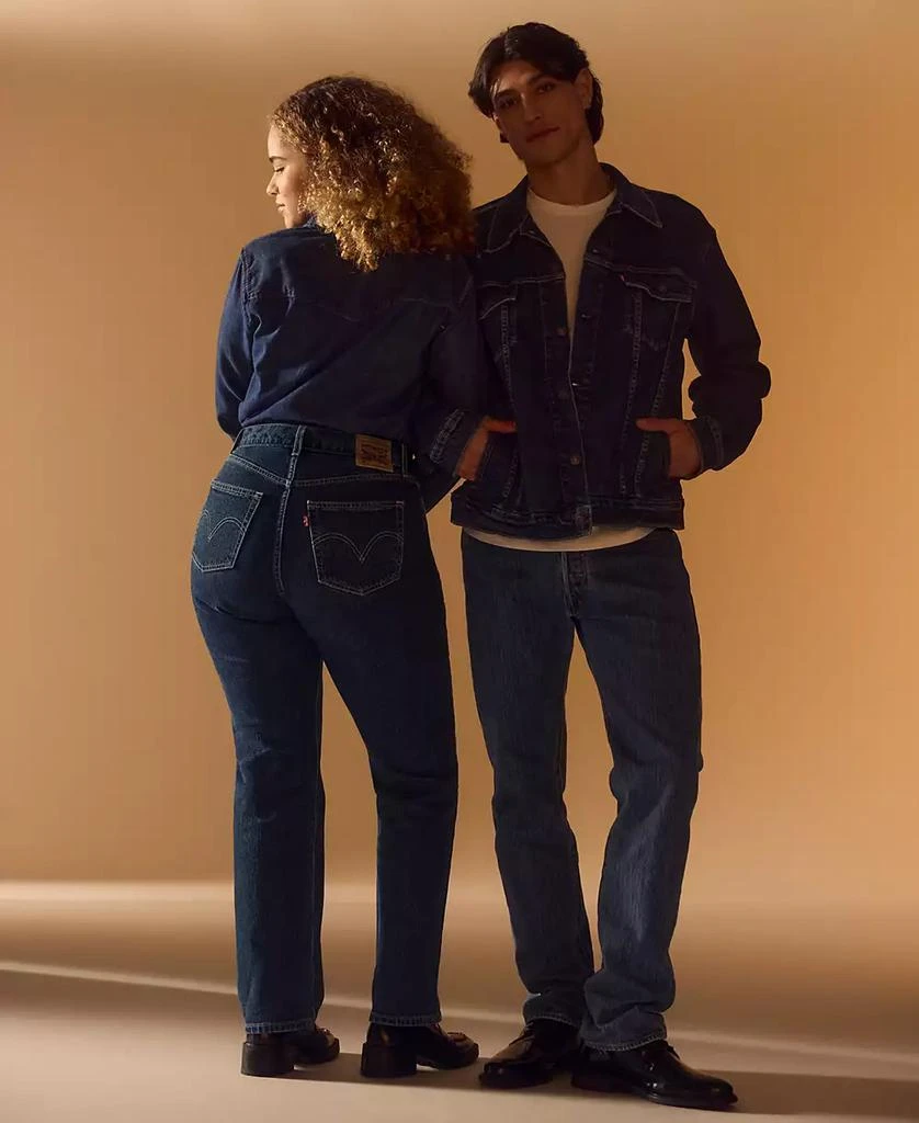 Men's Regular Fit Stretch Denim Trucker Jacket 商品