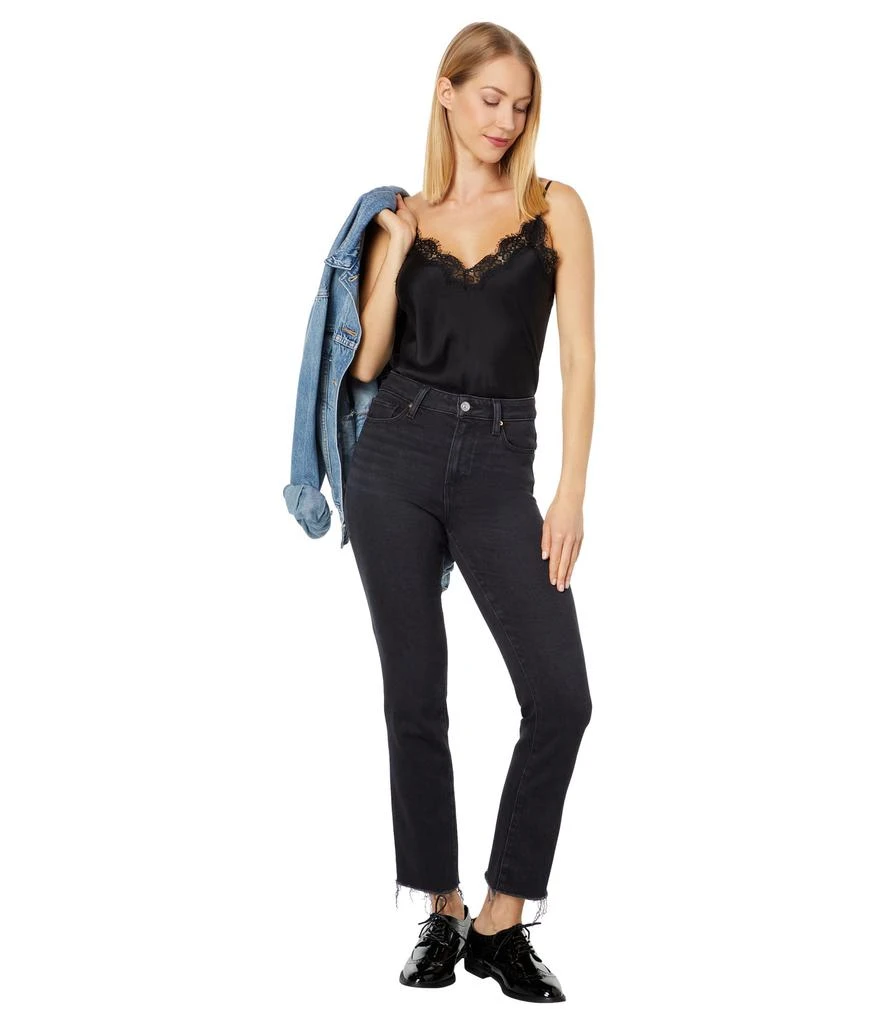 商品Paige|Cindy Raw Hem in Black Lotus,价格¥1712,第4张图片详细描述